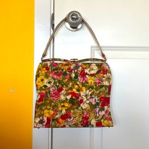 Vintage Floral Handbag